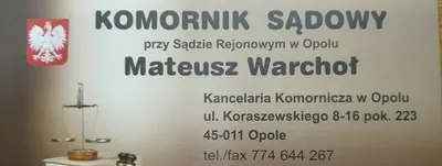 Komornik Sądowy Mateusz Warchoł